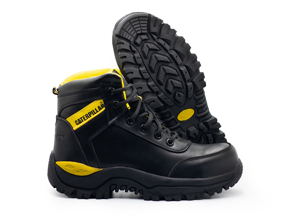 Bota Caterpillar 013 Negro (Con Puntera)